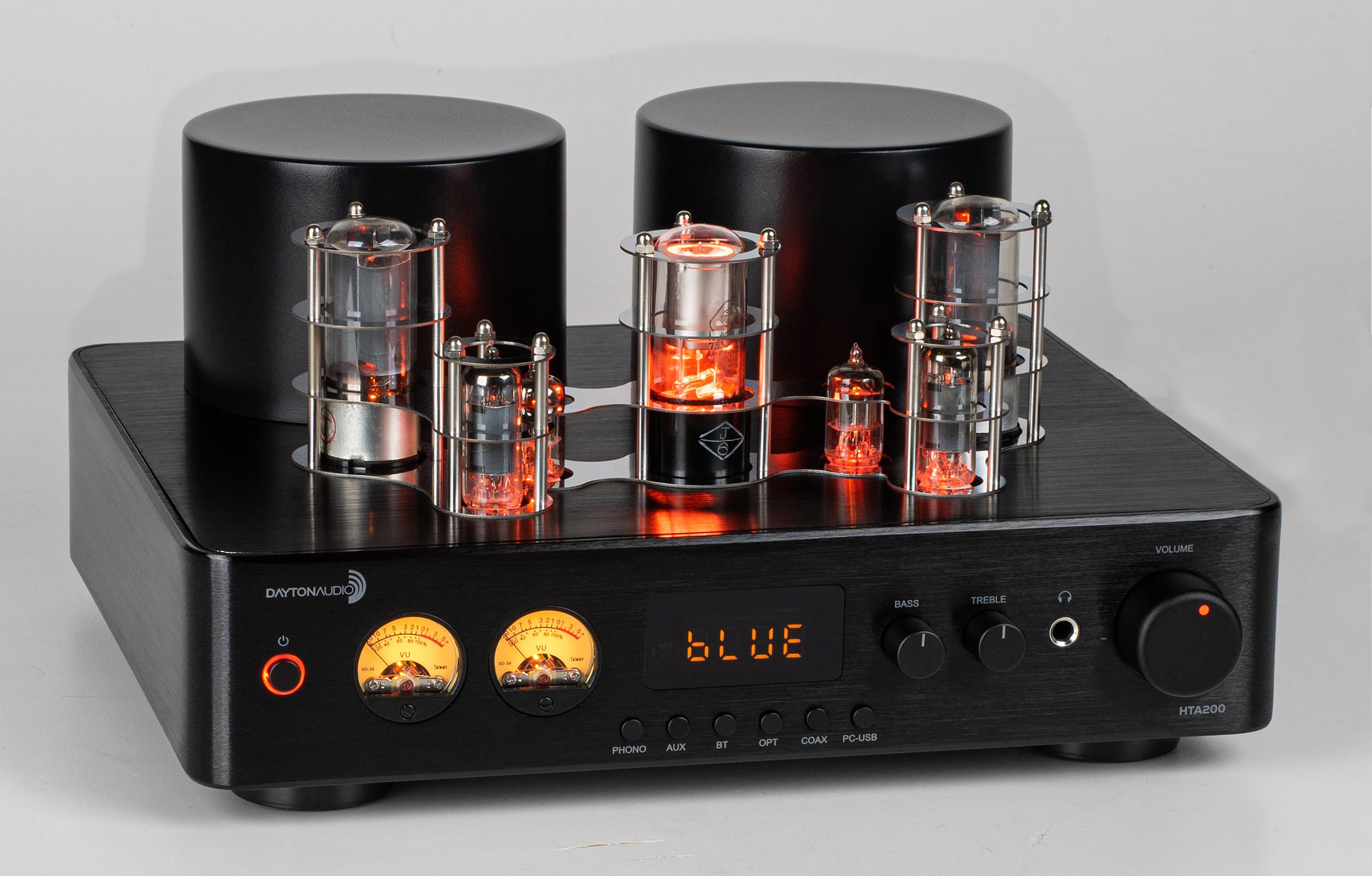 Dayton Audio - HTA200 Integrated Stereo Hybrid Tube Amplifier 200